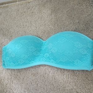 Strapless Victoria's Secret Bra/Bandeau Small